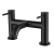 Verona Rivenza Matt Black Bath Filler Tap | Thumbnail Image