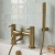 Verona RIvenza Brushed Brass Bath Shower Mixer Tap (inc Kit) | Thumbnail Image
