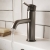 Verona Rivenza Fluted Gunmetal Basin Mixer Tap (inc Waste) | Thumbnail Image