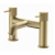 Verona Rivenza Fluted Brushed Brass Bath Filler Tap | Thumbnail Image
