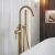 Verona Rivenza Fluted Brushed Brass Freestanding Bath Shower Mixer Tap (inc Kit) | Thumbnail Image