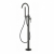 Verona Rivenza Fluted Gunmetal Freestanding Bath Shower Mixer Tap (inc Kit) | Thumbnail Image