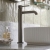 Verona Rivenza Fluted Gunmetal Tall High Rise Basin Mixer Tap | Thumbnail Image