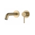 Verona Rivenza Fluted Brushed Brass Wall Mounted Basin Mixer Tap | Thumbnail Image