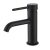 Verona Rivenza Matt Black Mini Basin Mixer Tap (inc Waste) | Thumbnail Image