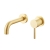 Verona RIvenza Brushed Brass Wall Mounted Basin Mixer Tap | Thumbnail Image