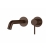 Verona Rivenza Brushed Bronze Wall Mounted Basin Mixer Tap | Thumbnail Image