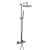Verona Sleek Thermostatic Bar Complete Mixer Shower - Matt Rodium
