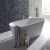Verona Stone Freestanding Double Ended Bath 1650mm x 830mm - White