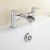 Verona Waterfall Bath Filler Tap - Pillar Mounted