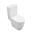 Verona Trevello Rimless Open Back Close Coupled Toilet (inc Soft Close Seat) | Thumbnail Image