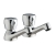 Verona Utility Bath Taps Pair Chrome