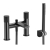 Verona Velora Matt Black Bath Shower Mixer Tap (inc Kit) | Thumbnail Image