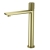 Verona Velora Brushed Brass Tall High Rise Basin Mixer Tap | Thumbnail Image