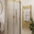 Verona Zephora Brushed Brass Designer Towel Rail | Thumbnail Image
