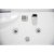 Vidalux Aegean Rectangular Steam Whirlpool Shower Bath Cabin 1700mm x 900mm - Midnight Black