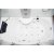 Vidalux Aegean Rectangular Steam Whirlpool Shower Bath Cabin 1700mm x 900mm - Crystal White