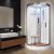 Vidalux Hydro Plus Quadrant Shower Cabin 900mm x 900mm - Crystal White