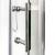 Vidalux Pure E Square Shower Cabin 900mm with Standard Electric Shower 9.5 KW - White