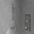 Villeroy & Boch Architectura Square Bar Shower Valve - Brushed Nickel Matt | Thumbnail Image
