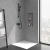Villeroy & Boch Architectura Square Bar Shower Valve - Matt Black | Thumbnail Image