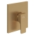 Villeroy & Boch Architectura Square Concealed Shower Valve Single Outlet - Brushed Gold
