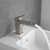 Villeroy & Boch Architectura Square Bidet Mixer Tap - Brushed Nickel Matt
