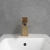 Villeroy & Boch Architectura Square Bidet Mixer Tap - Brushed Gold