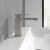 Villeroy & Boch Architectura Square Basin Mixer Tap with Pop-Up Waste - Brushed Nickel Matt