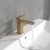 Villeroy & Boch Architectura Square Basin Mixer Tap without Waste - Brushed Gold