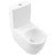 Villeroy & Boch Architectura Rimless Close Coupled Toilet with Push Button Cistern - Standard Seat