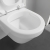 Villeroy & Boch Architectura Round Rimless Wall Hung Toilet 480mm Projection - Soft Close Seat