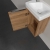 Villeroy & Boch Architectura Wall Hung 1-Door Vanity Unit with Basin LH 360mm Wide - Oak Kansas | Thumbnail Image