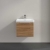 Villeroy & Boch Architectura Wall Hung 1-Drawer Vanity Unit with Basin 600mm Wide - Oak Kansas | Thumbnail Image