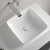 Villeroy & Boch Artis Square Sit-On Countertop Basin 410mm Wide - 0 Tap Hole