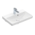 Villeroy & Boch Avento Compact Basin and Semi Pedestal 550mm Wide - 1 Tap Hole
