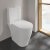 Villeroy & Boch Avento Rimless Close Coupled Toilet with Push Button Cistern - Soft Close Seat