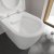 Villeroy & Boch Avento Rimless Close Coupled Toilet with Push Button Cistern - Soft Close Seat