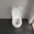 Villeroy & Boch Avento Rimless Close Coupled Toilet with Push Button Cistern - Slim Soft Close Seat | Thumbnail Image