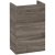 Villeroy & Boch Avento Wall Hung Vanity Unit LH with Basin 360mm Wide - Stone Oak with Chrome Handle | Thumbnail Image