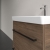 Villeroy & Boch Avento 2-Drawer Vanity Unit with Basin 600mm Wide - Arizona Oak with Black Handle | Thumbnail Image