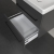 Villeroy & Boch Avento 2-Drawer Vanity Unit with Basin 600mm Wide - Graphite with Black Handles | Thumbnail Image