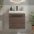 Villeroy & Boch Avento 550mm 1-Door Wall Hung Vanity Unit with Basin | Thumbnail Image