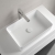 Villeroy & Boch Collaro Rectangular Sit-On Countertop Basin 560mm Wide - 0 Tap Hole