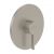 Villeroy & Boch Dawn Round Concealed Shower Valve Single Outlet - Brushed Nickel Mat | Thumbnail Image