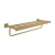 Villeroy & Boch Elements Striking Towel Rack 595mm Wide - Brushed Gold | Thumbnail Image