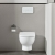 Villeroy & Boch Elements Tender Toilet Roll Holder with Cover - Chrome