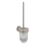 Villeroy & Boch Elements Tender Toilet Brush and Holder - Brushed Nickel Matt