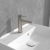 Villeroy & Boch Loop & Friends Basin Mixer Tap with Pop-Up Waste - Brushed Nickel Matt