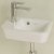 Villeroy & Boch O.novo Compact Wall Hung Basin 360mm Wide - 1 Left Hand Tap Hole